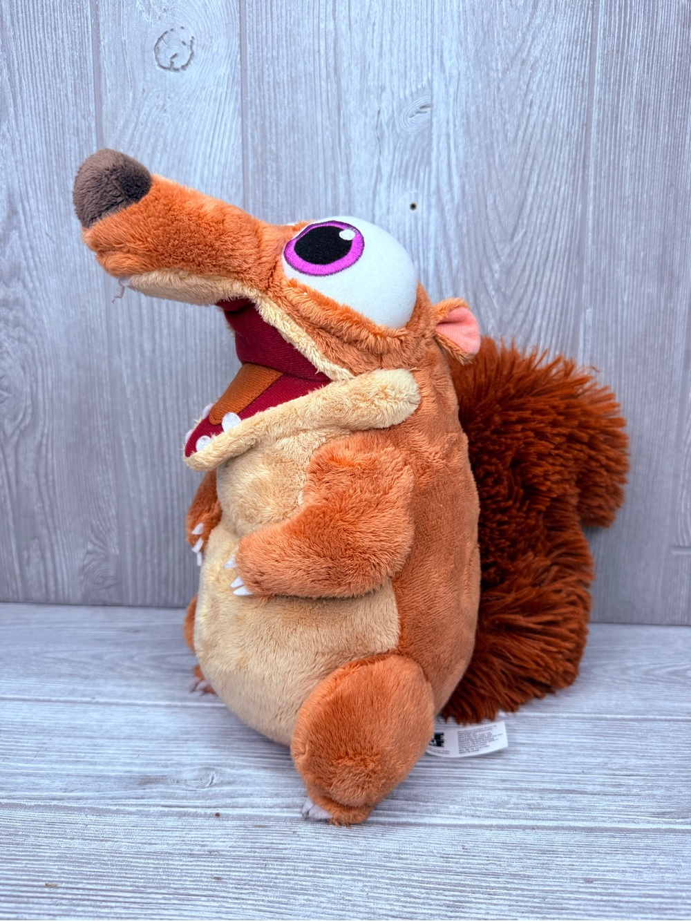 Just Play Disney Ice Age Taking Baby Scrat Squirrel Soft Plush doll toy 10.5"
